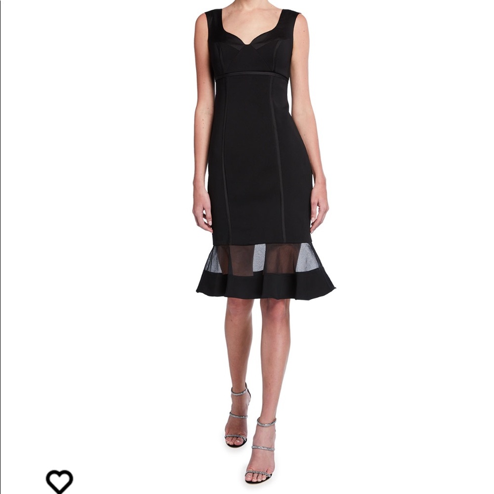 Aidan Mattox Peplum Dress